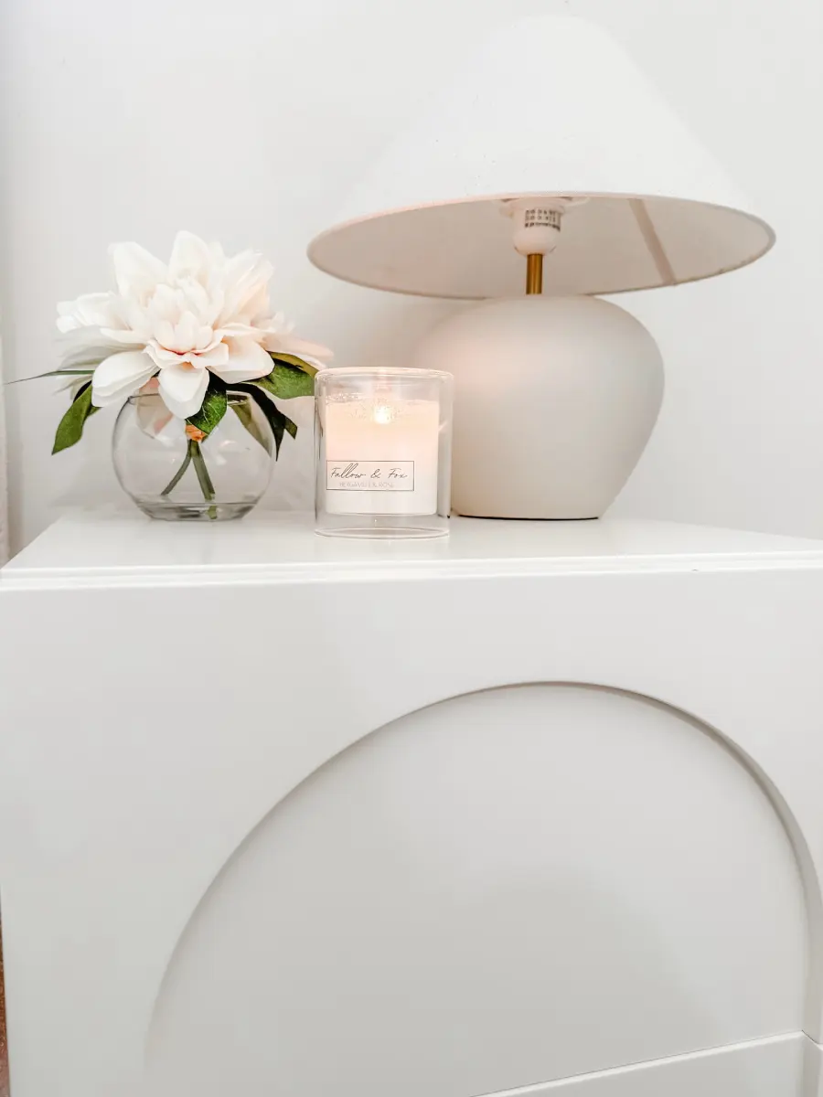 bedside table decor