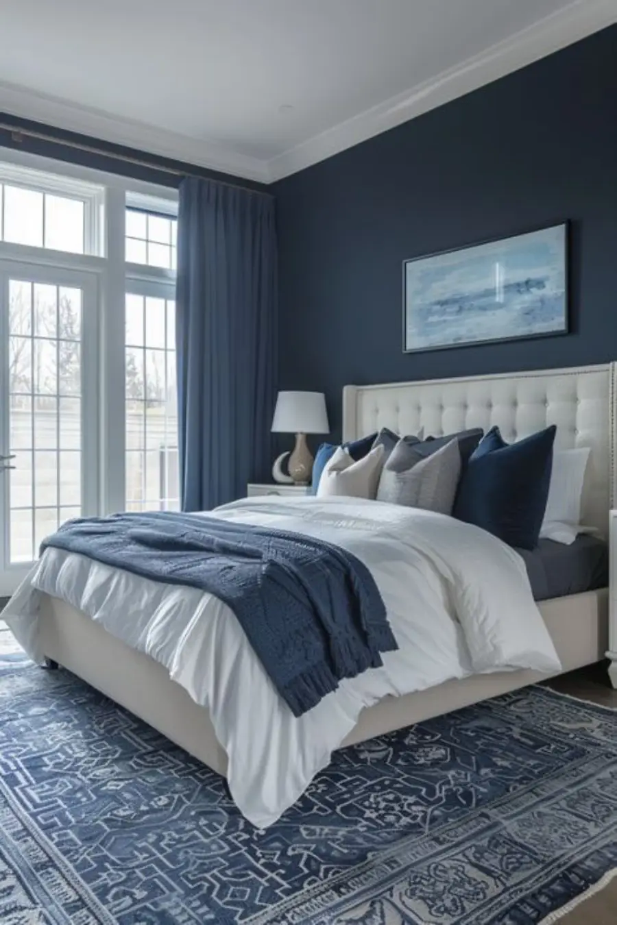 20 Modern Blue and White Bedroom Ideas That Feel Clean, Soft, and Relaxing — free download