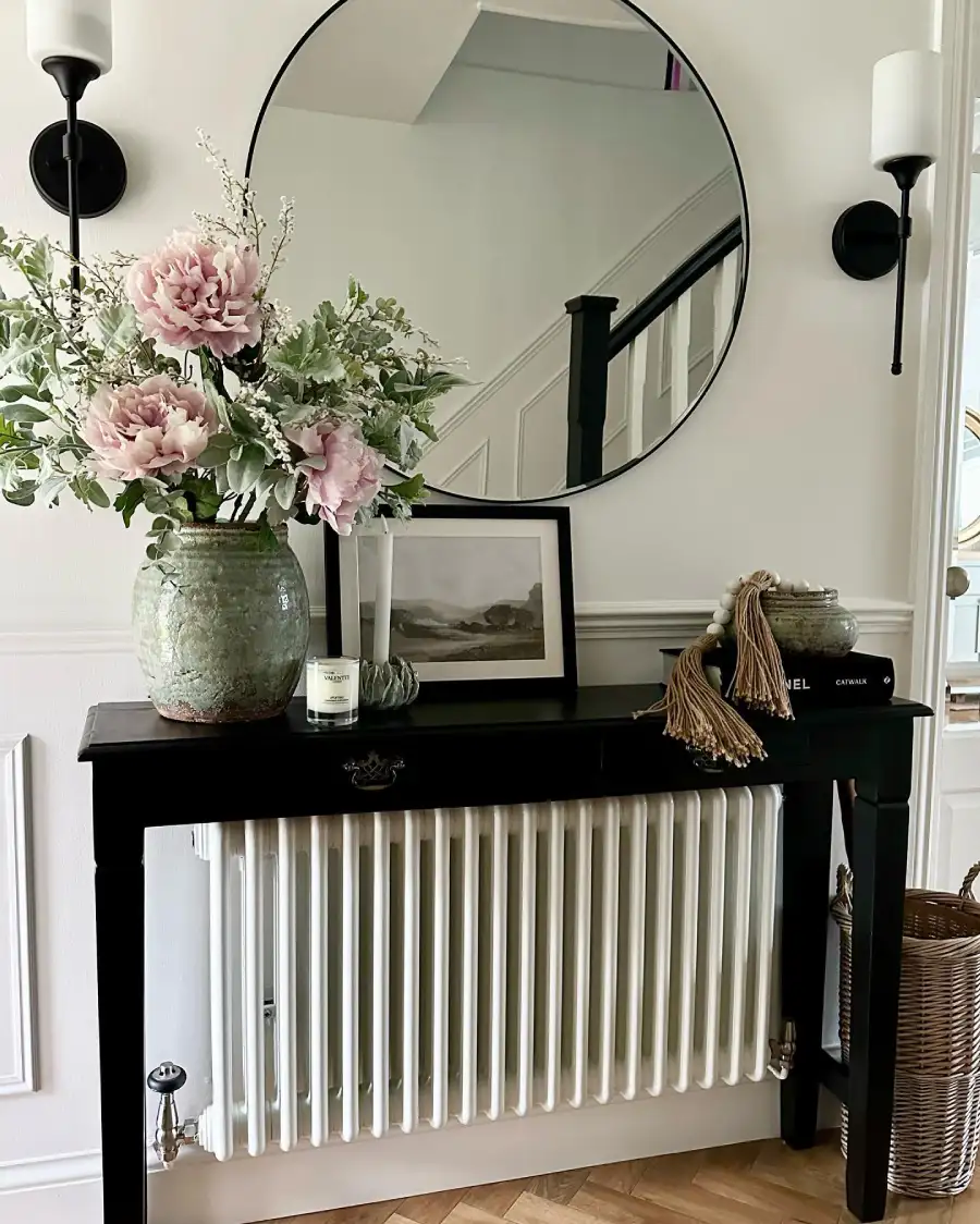 console table decor