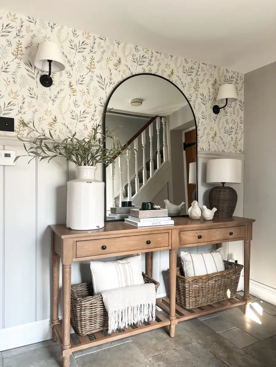 console table decor