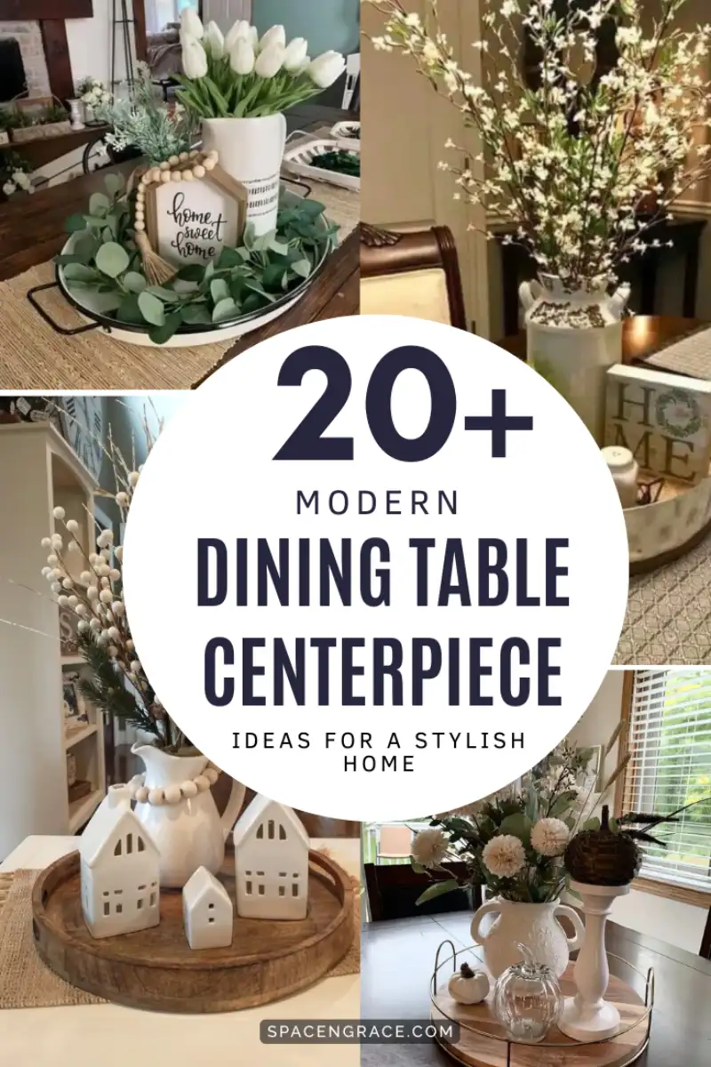 20+ Stylish Dining Table Centerpiece Ideas to Elevate Your Dining Space ...
