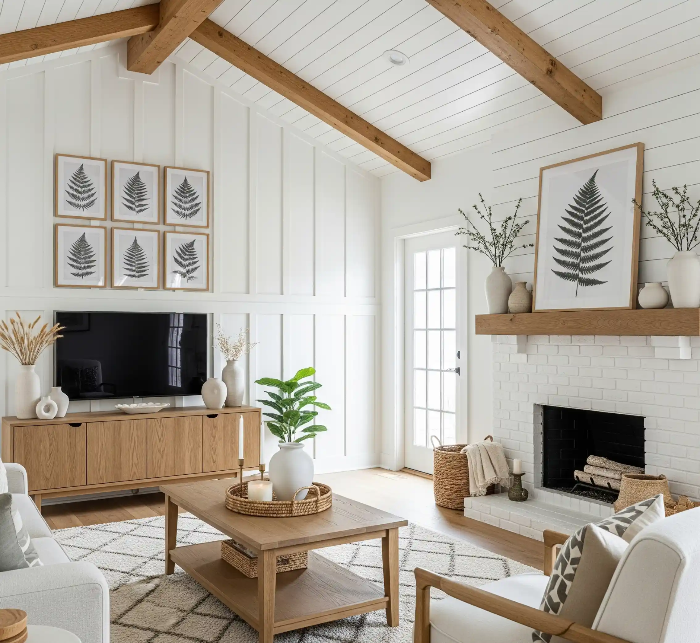 farmhouse living room