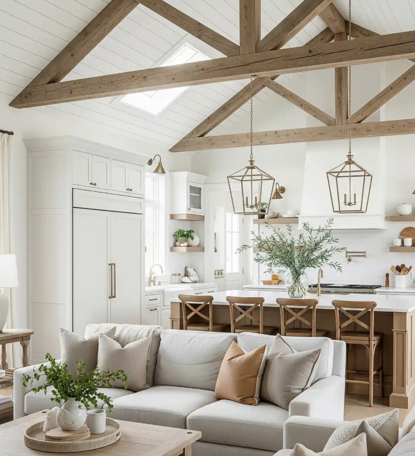 farmhouse living room