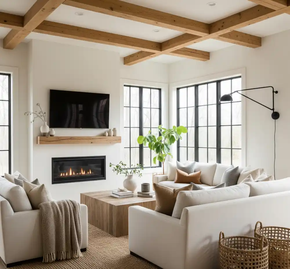 farmhouse living room