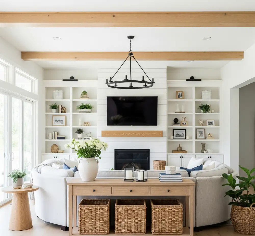 farmhouse living room