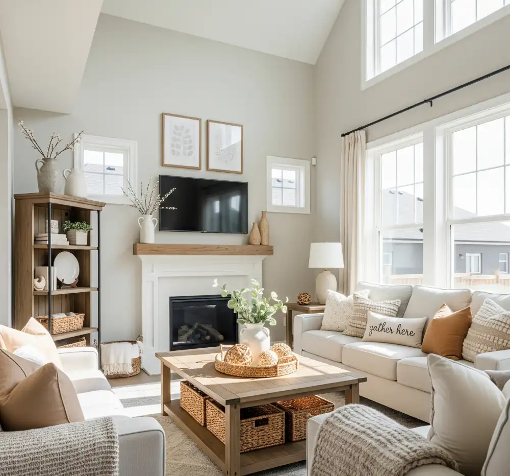 farmhouse living room