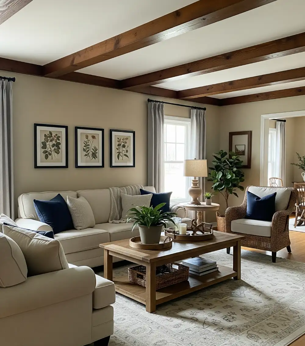 farmhouse living room