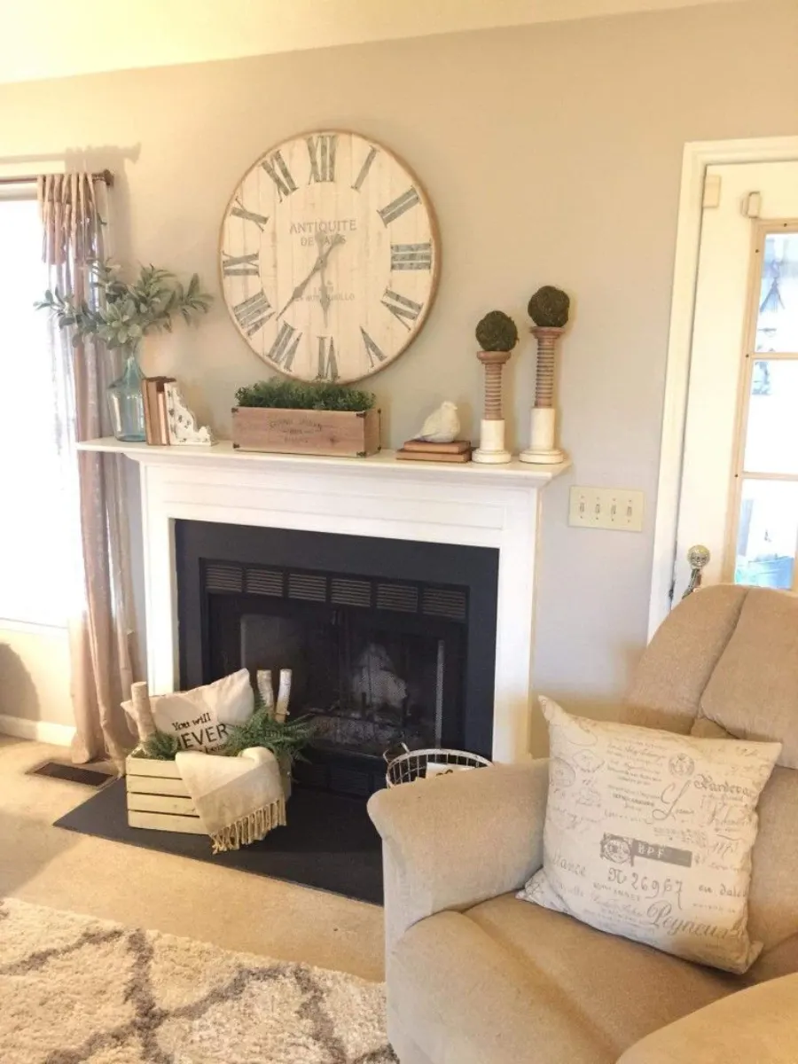 fireplace decor