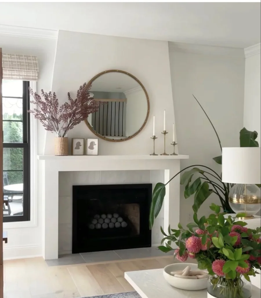 fireplace decor