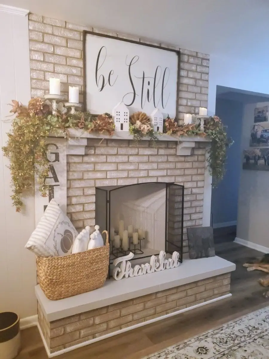 fireplace decor