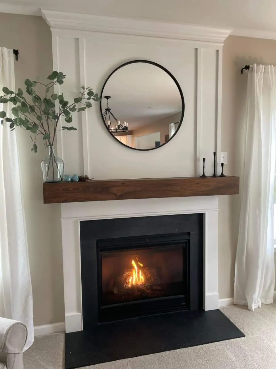 fireplace decor