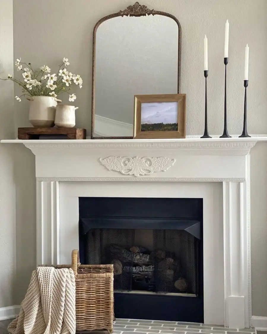 fireplace decor