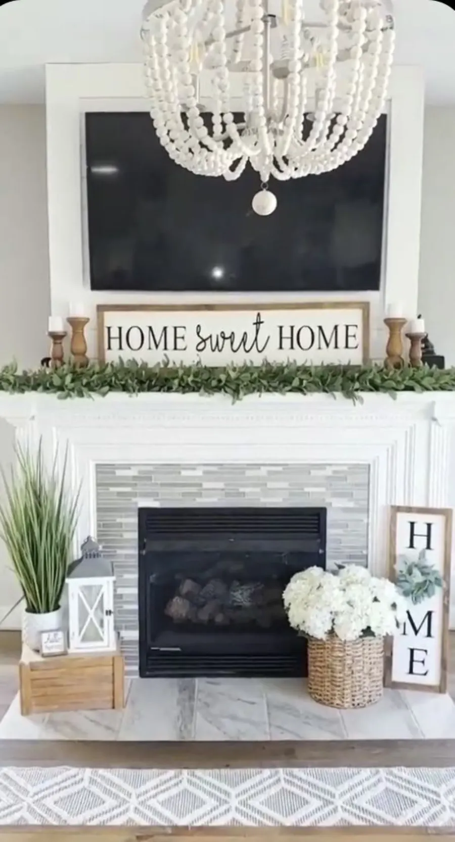 fireplace decor