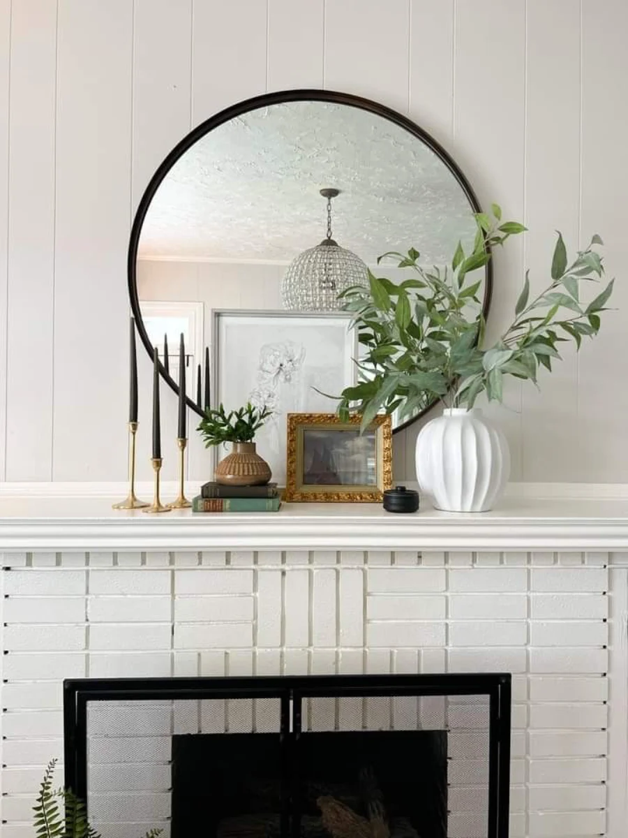 fireplace decor