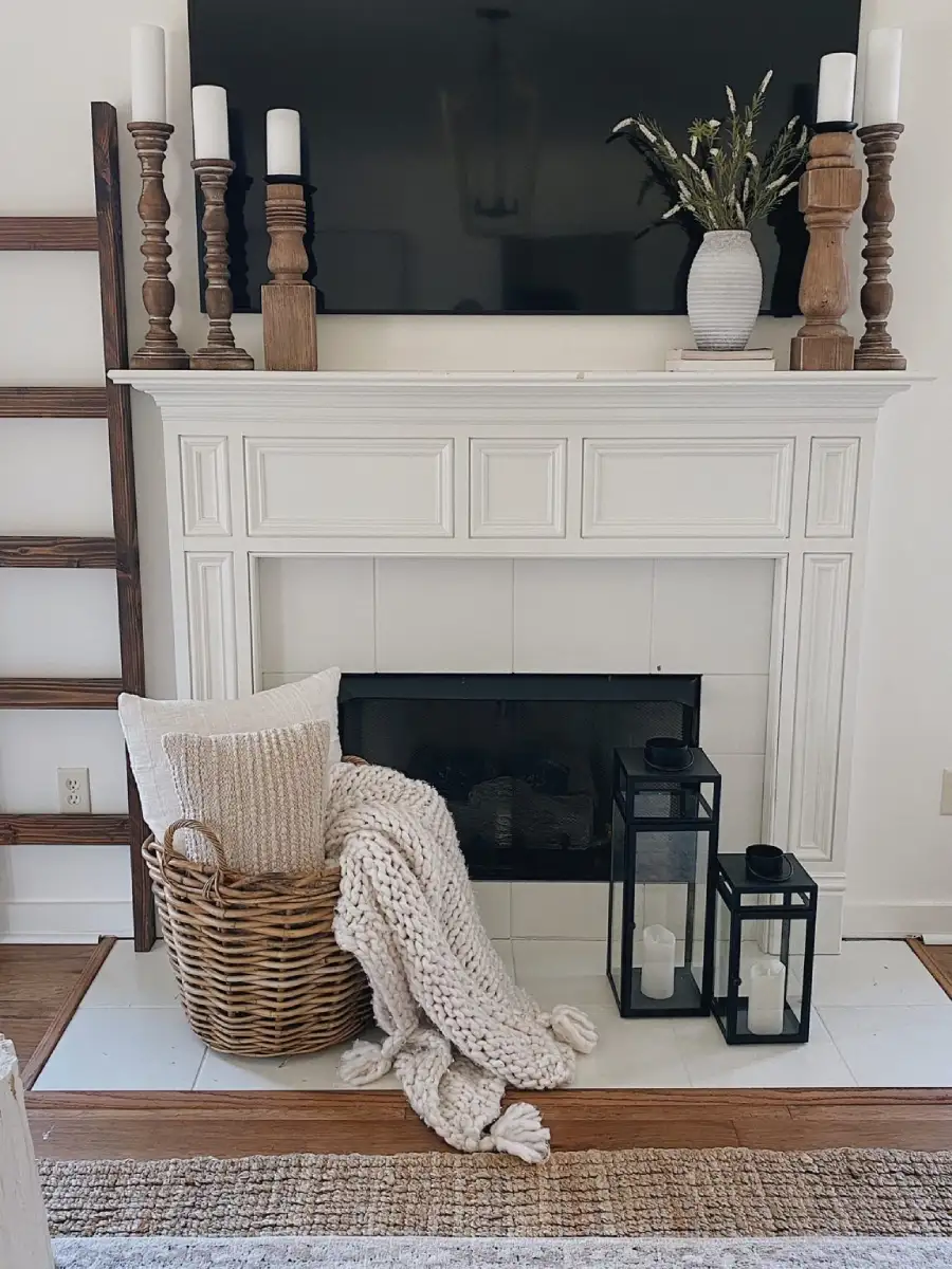 fireplace decor