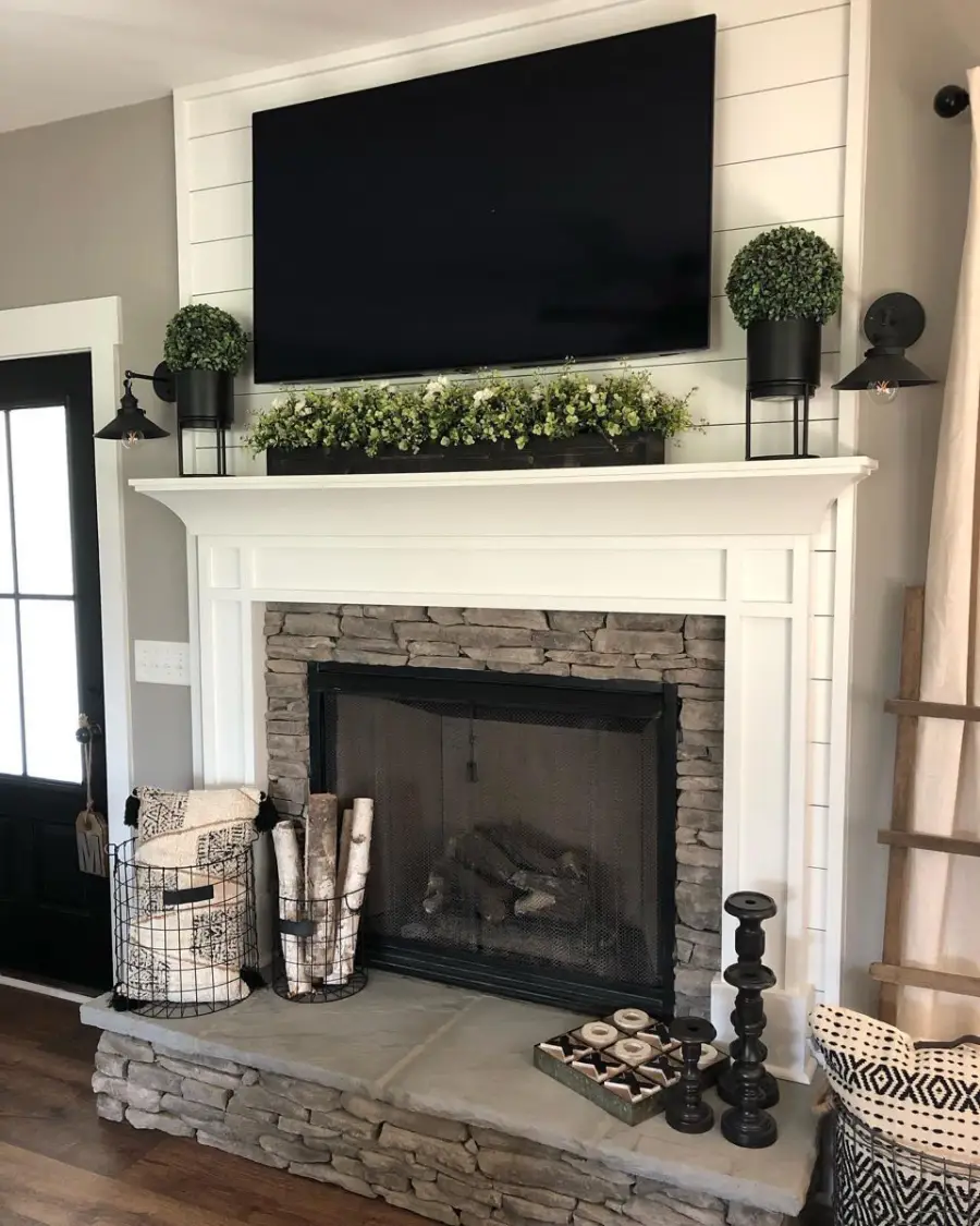 fireplace decor