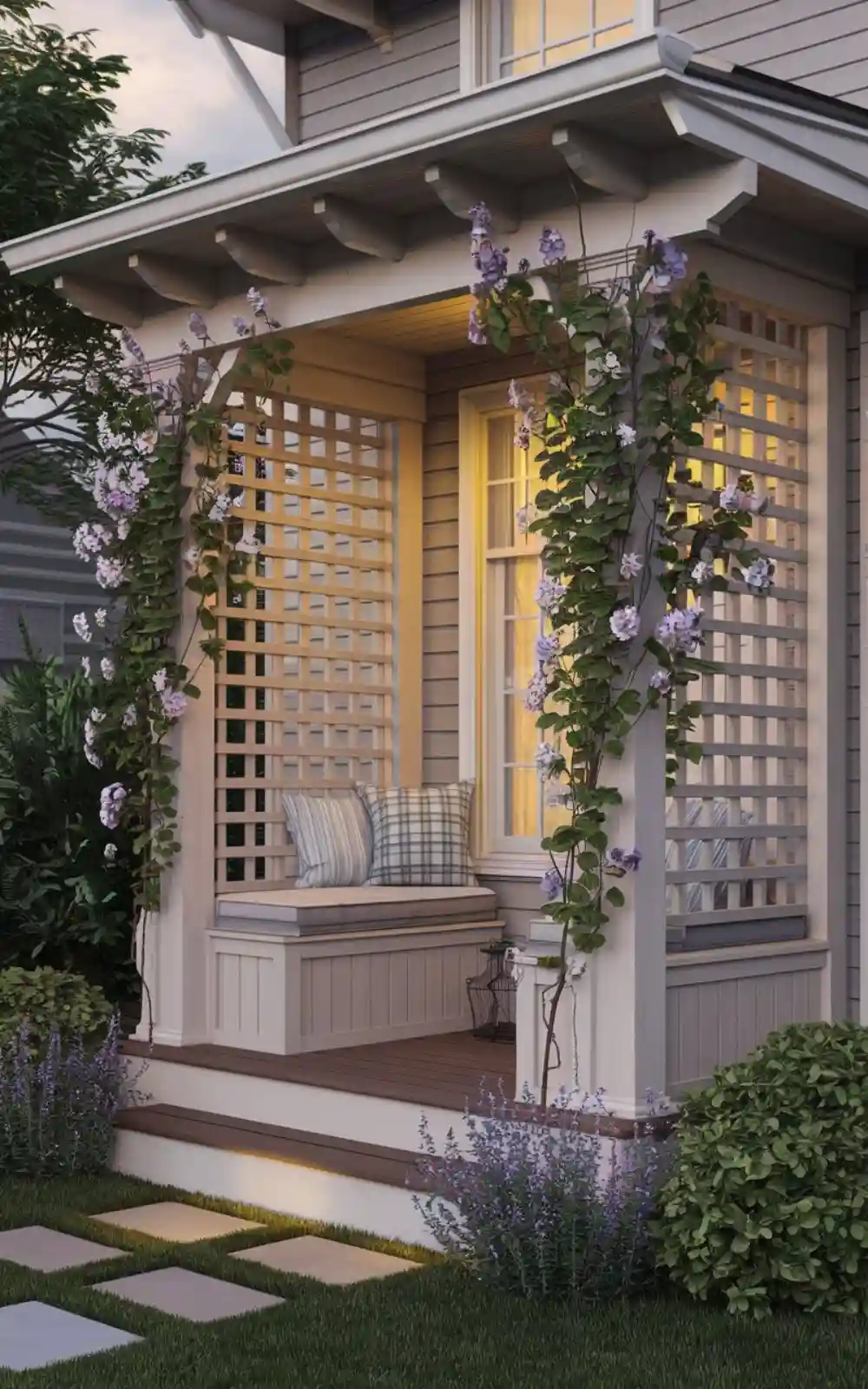 front porch privacy ideas