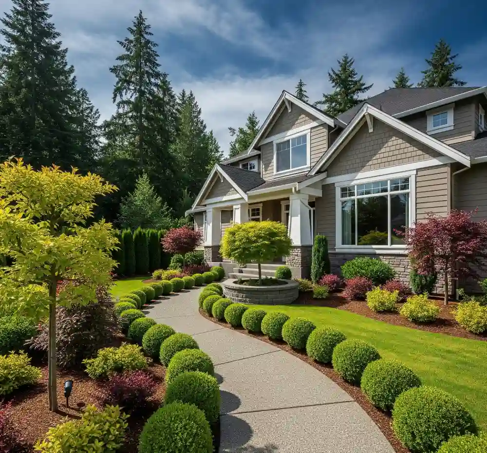 front yard landscaping