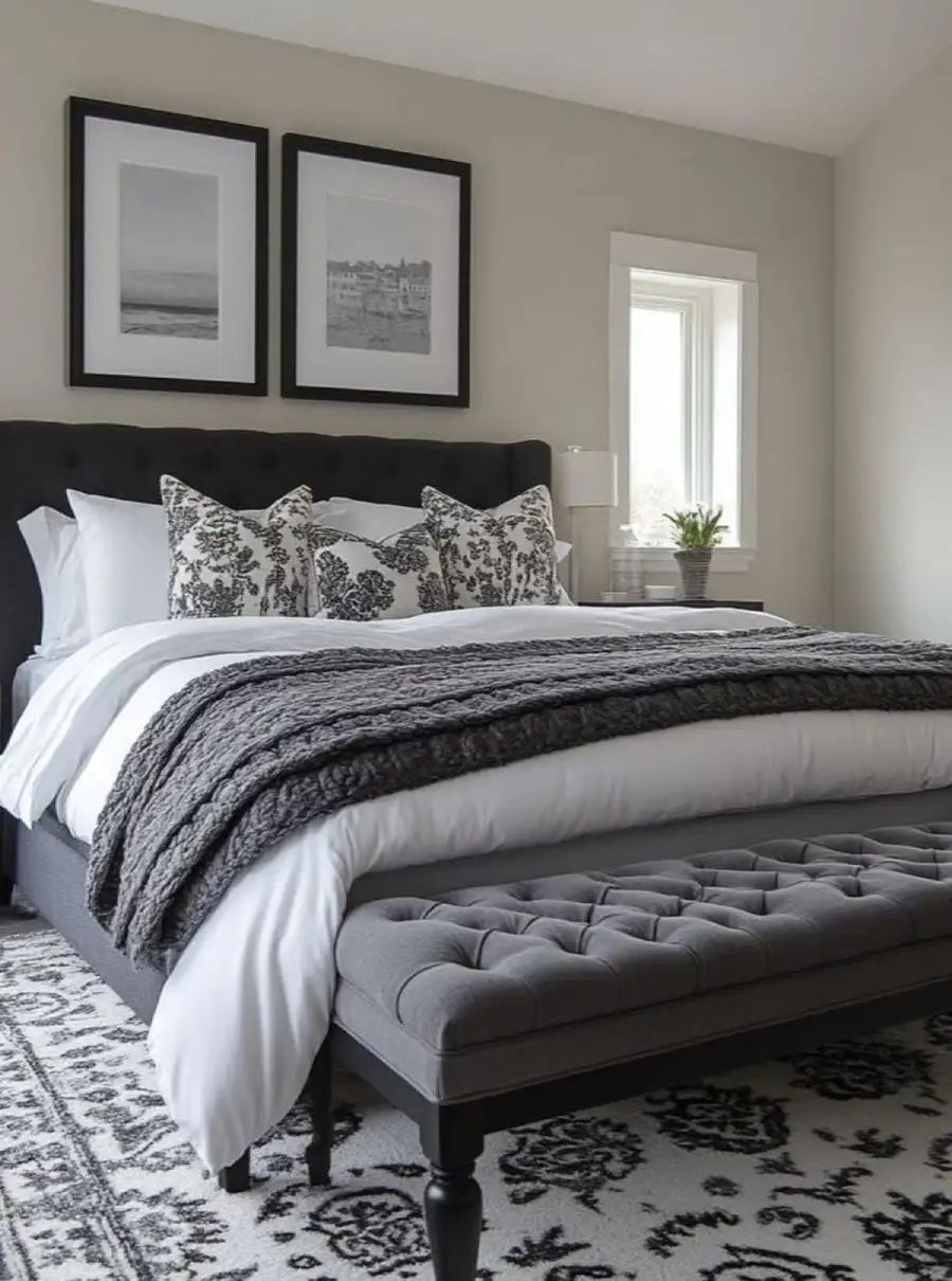 grey bedroom ideas