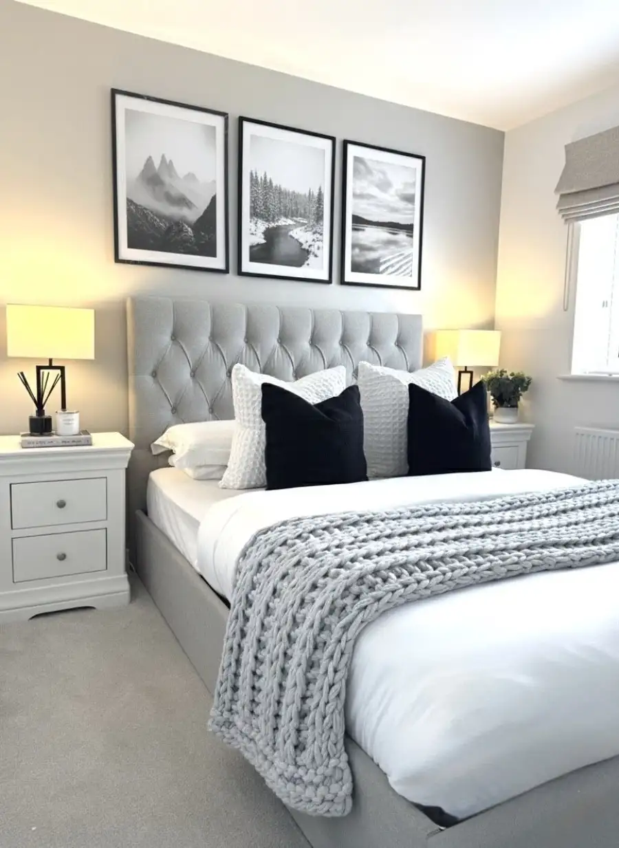 grey bedroom ideas