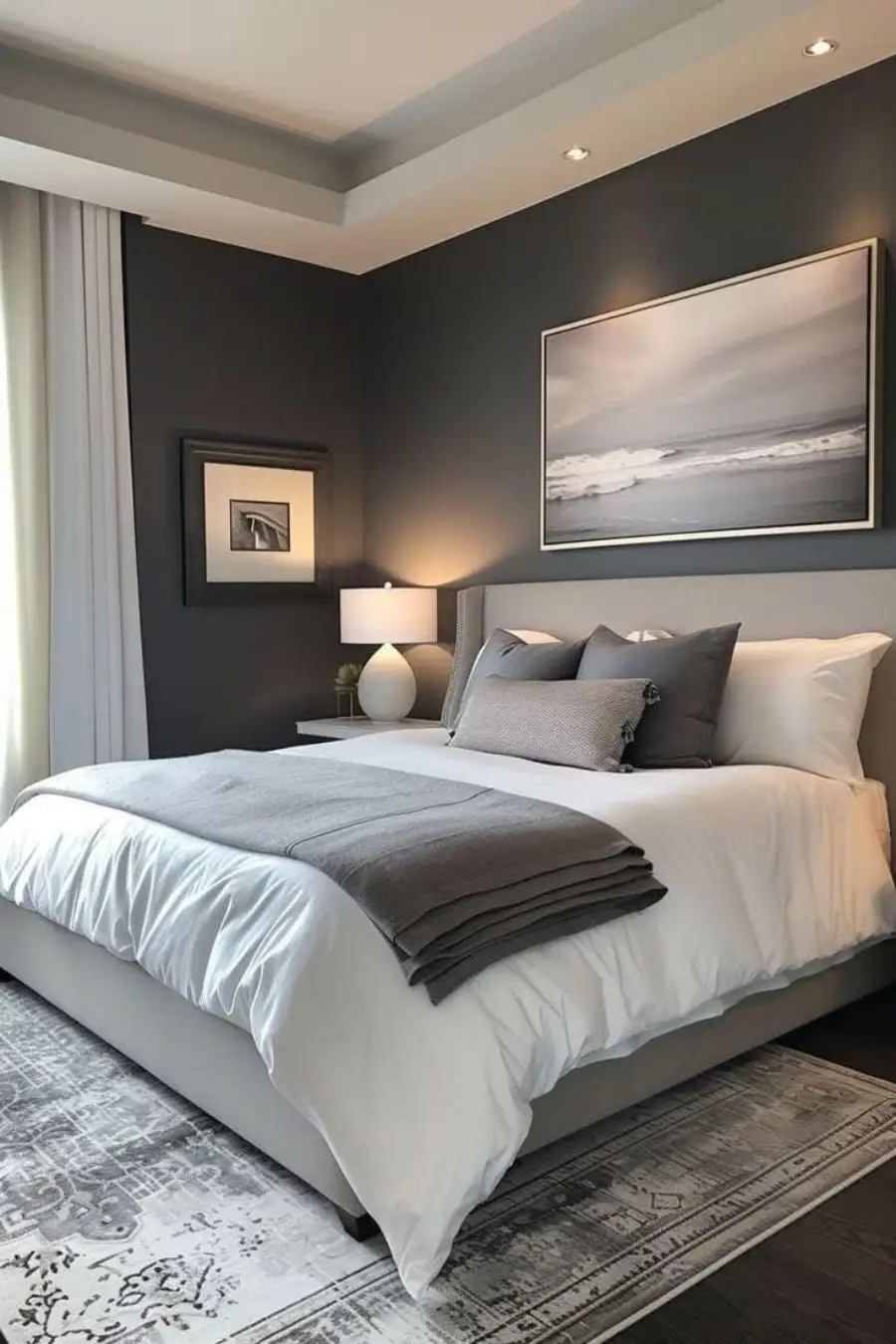 grey bedroom ideas