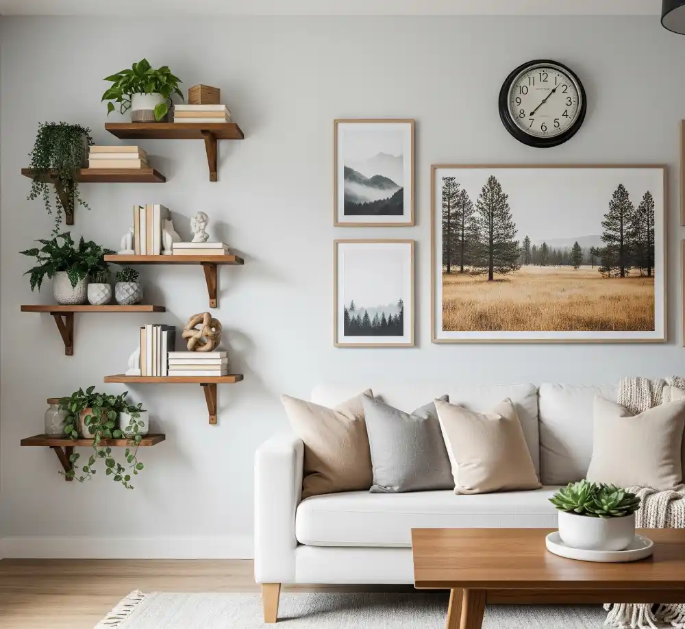 living room wall decor ideas