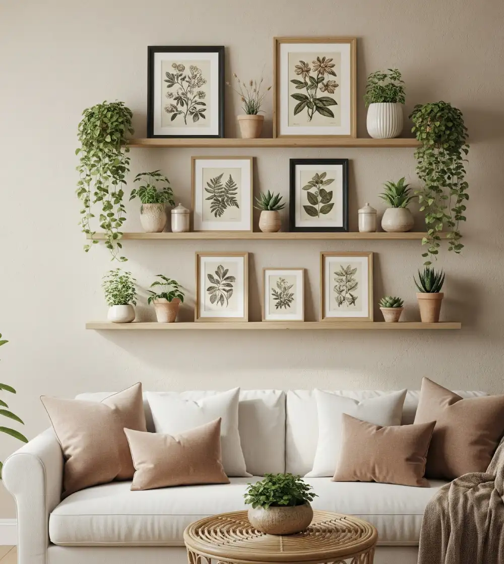 living room wall decor ideas