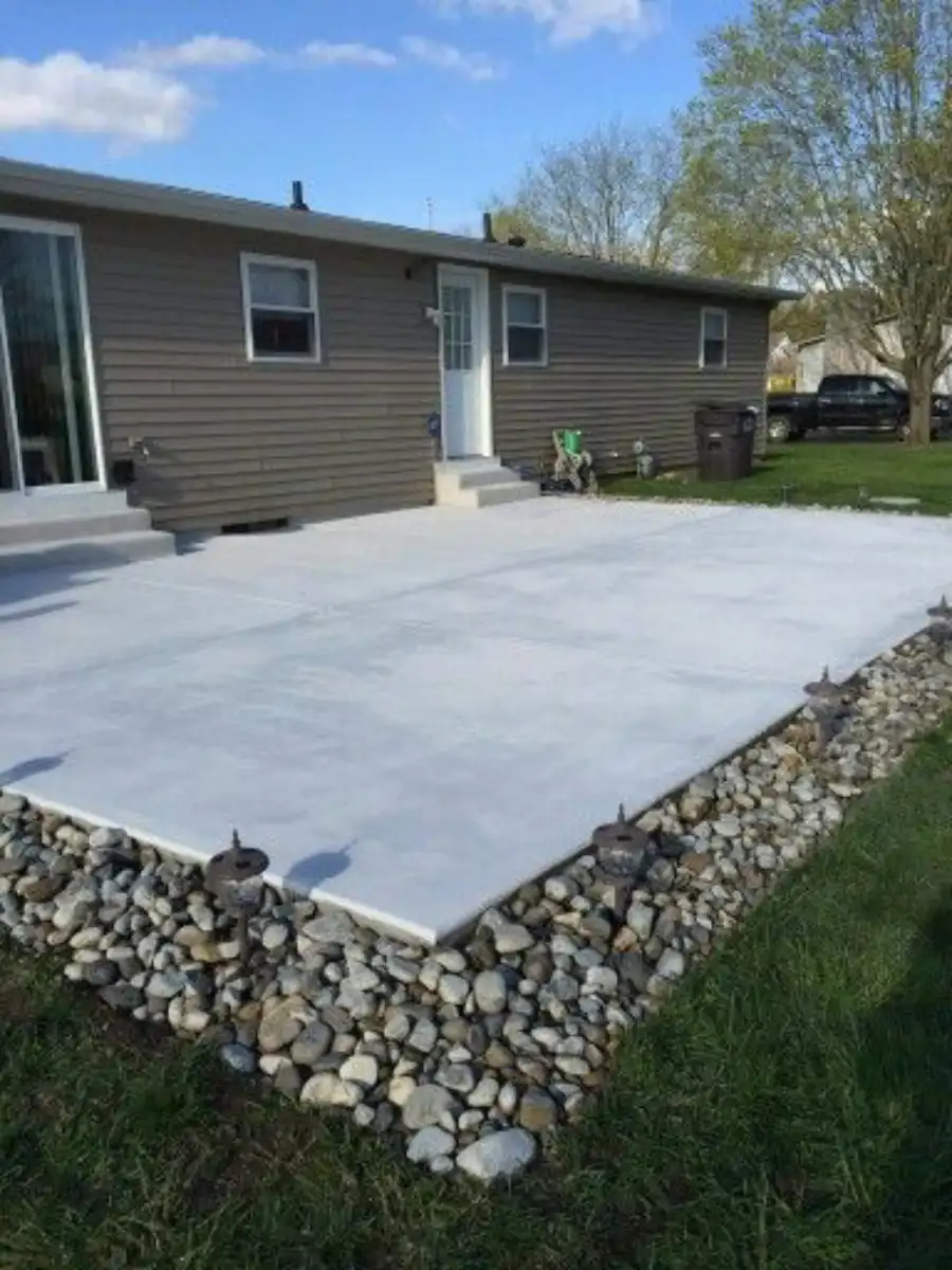 river rock landscaping ideas