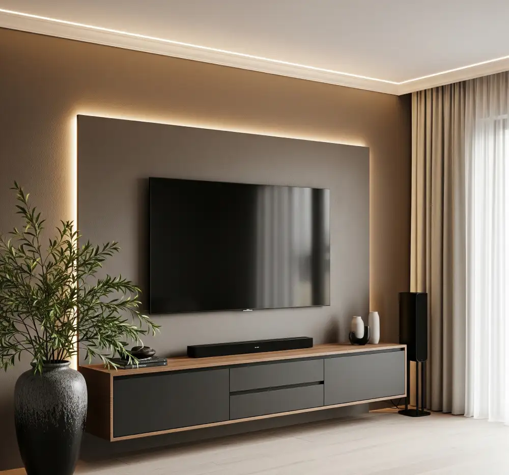 tv wall ideas