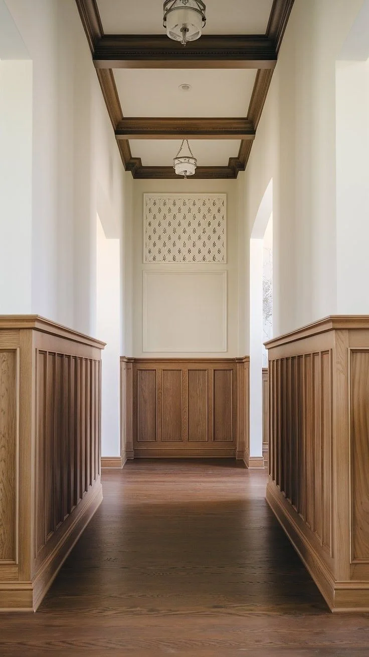 Traditional Oak Wainscoting