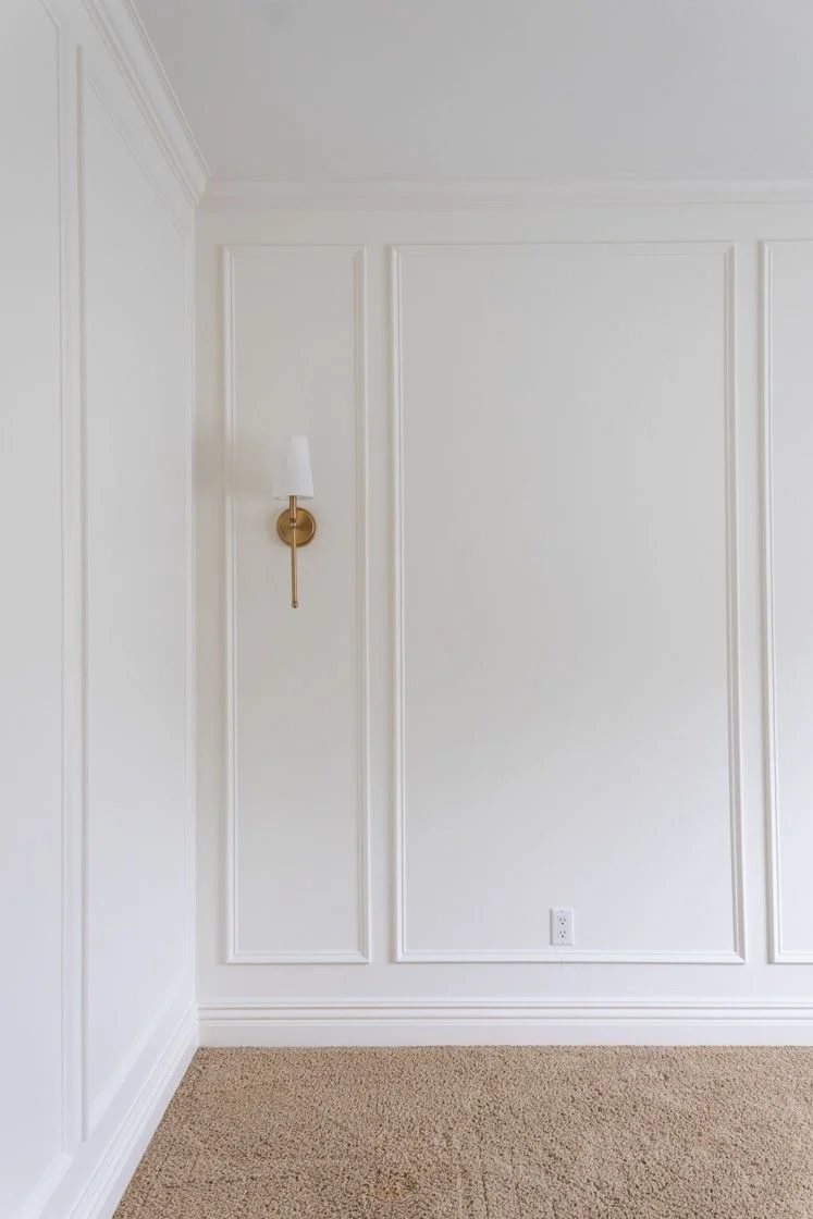 Minimalist White Paneling