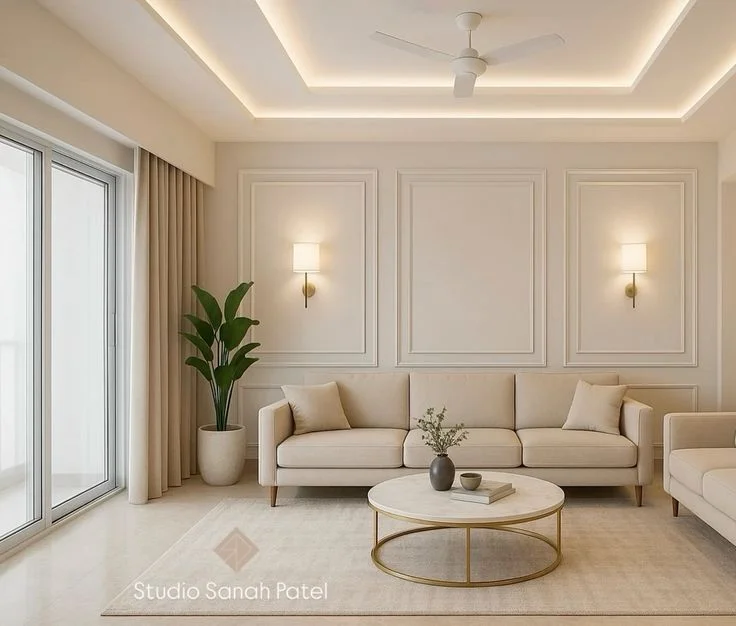 Sleek and Subtle Modern Wainscoting