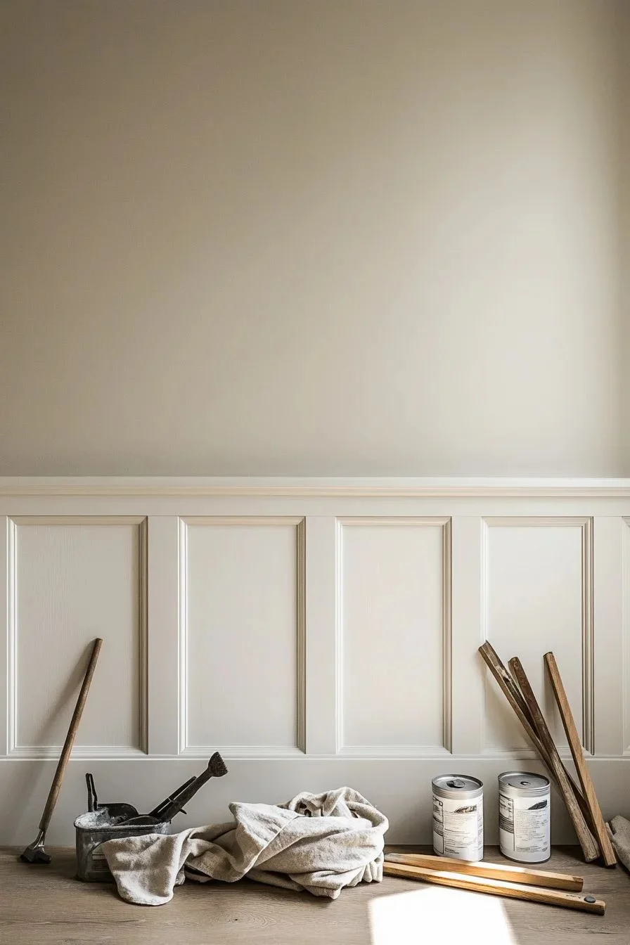 Simple Board and Batten Look